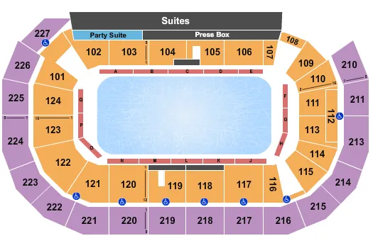 AMSOIL Arena At DECC Tickets & Seating Chart - ETC