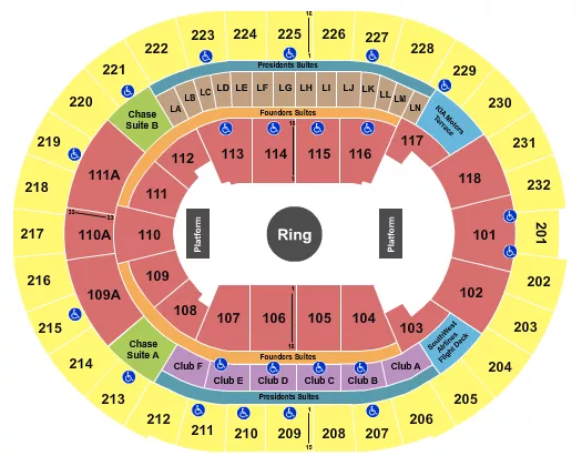 seating chart for Amway Center - Circus - eventticketscenter.com
