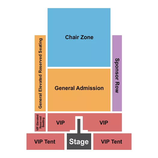 seating chart for Anderson Sport and Entertainment Center - Rock The Country - eventticketscenter.com