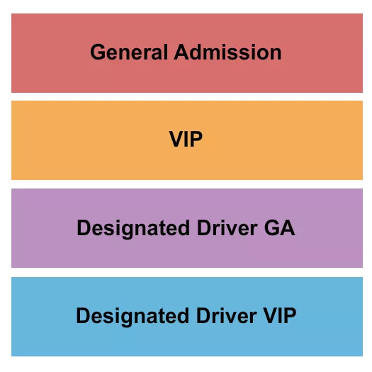 seating chart for Anheuser-Busch Brewery - GA/VIP/DD - eventticketscenter.com