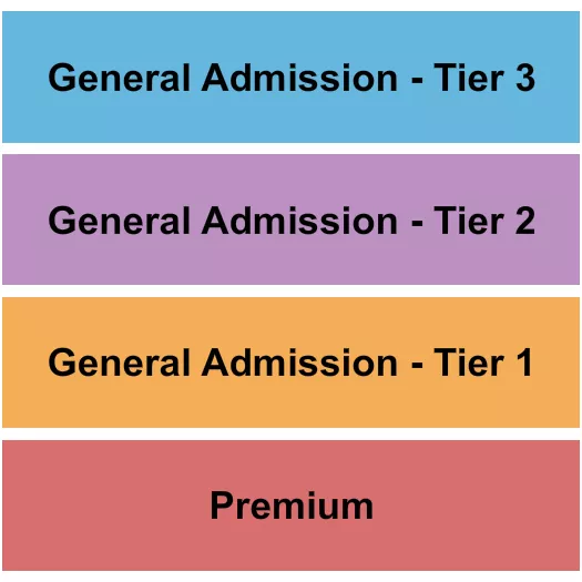 seating chart for Antrim Brethren In Christ Church - GA Tiers & Premium - eventticketscenter.com
