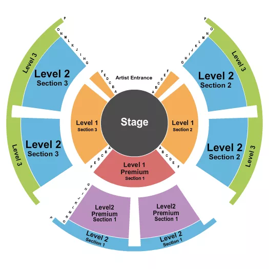 seating chart for Apache Mall - MN - Paranormal Cirque Static - eventticketscenter.com