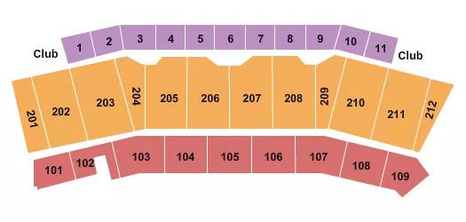 seating chart for DATCU Stadium - DCI - eventticketscenter.com
