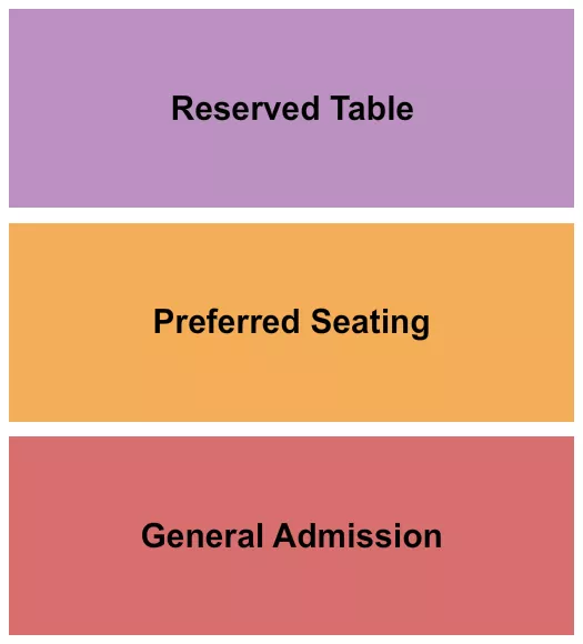 seating chart for Apopka Amphitheater - GA/Preferred/Table - eventticketscenter.com