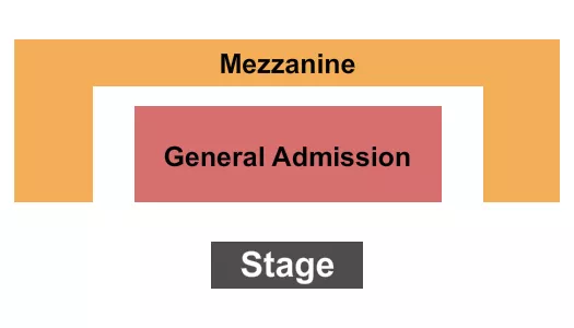 seating chart for Arlo Williamsburg - GA / Mezz - eventticketscenter.com