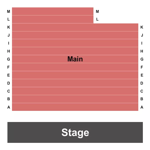 seating chart for Artists Civic Theatre and Studio - Endstage - eventticketscenter.com