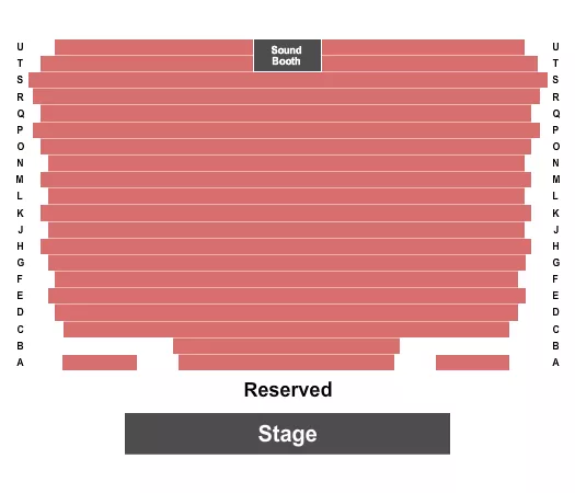 seating chart for Arts United Center - Endstage - eventticketscenter.com