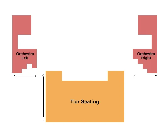 seating chart for Arvada Center - Black Box Theatre - Endstage - eventticketscenter.com