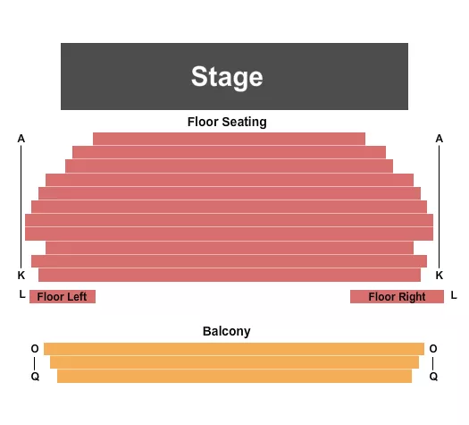seating chart for Ashbrook Independent School - End Stage - eventticketscenter.com
