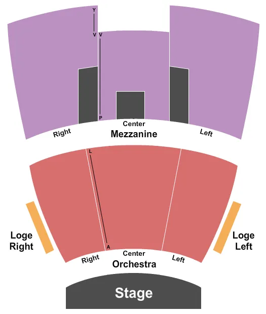 seating chart for Ashwaubenon Performing Arts Center - End Stage - eventticketscenter.com