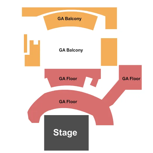 seating chart for Aura - ME - End Stage GA - eventticketscenter.com