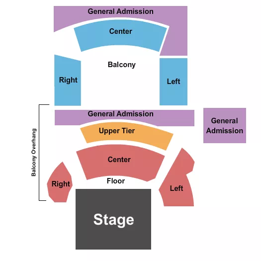 seating chart for Aura - ME - End Stage 2 - eventticketscenter.com