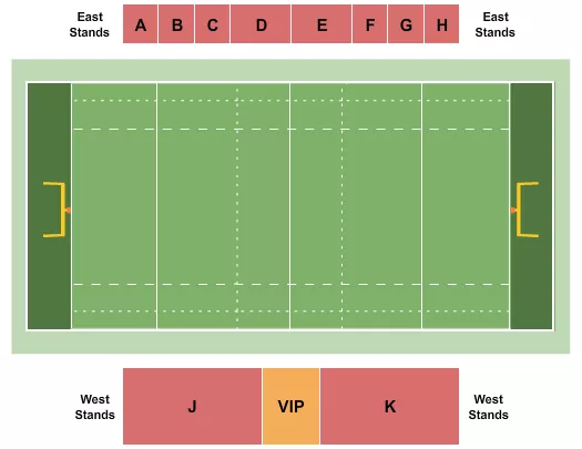 seating chart for AutoNation Sports Field - Rugby - eventticketscenter.com
