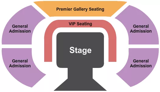 seating chart for Aventura Mall - Circus - eventticketscenter.com