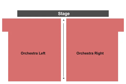 seating chart for Aztec Theater - Albany - Endstage - eventticketscenter.com