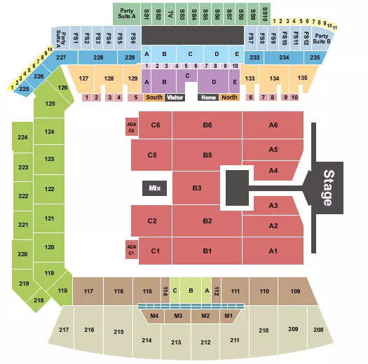 seating chart for BMO Stadium - Seventeen - eventticketscenter.com