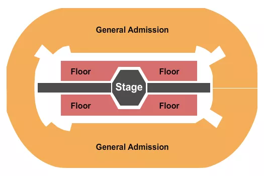 seating chart for BOK Center - MMA - eventticketscenter.com