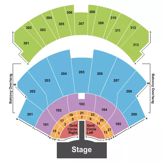 Bakkt Theater at Planet Hollywood Tickets & Seating Chart