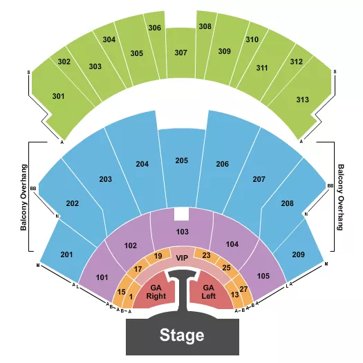 seating chart for Bakkt Theater At Planet Hollywood - Scorpions - eventticketscenter.com