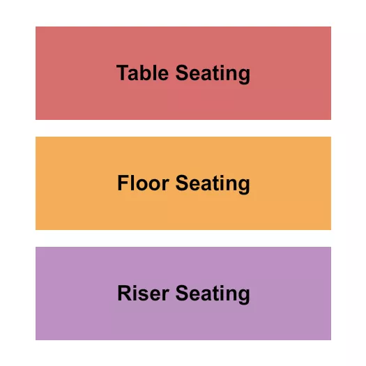 seating chart for Bankhead Theater - Table/Floor/Riser - eventticketscenter.com