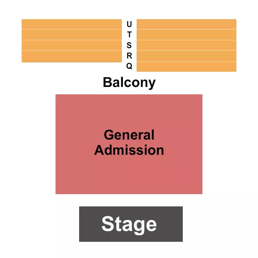 seating chart for Bank of New Hampshire Stage - Endstage GA - eventticketscenter.com