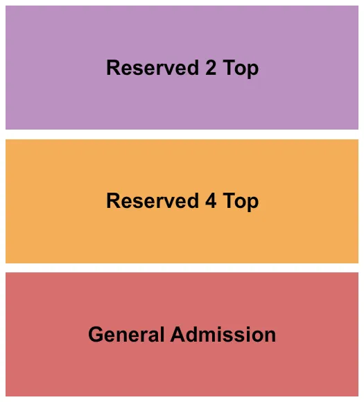 seating chart for Barnato - GA/Reserved - eventticketscenter.com