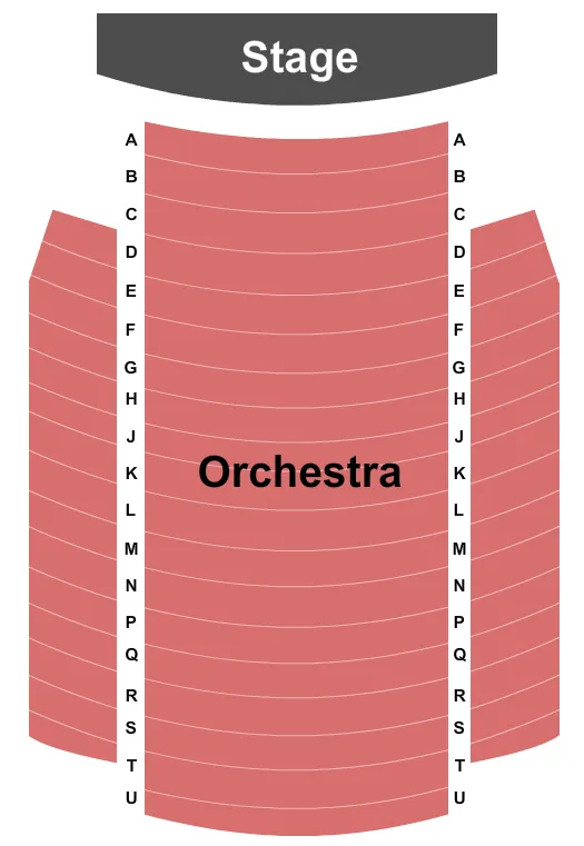 seating chart for Bartlett Performing Arts Center - End Stage - eventticketscenter.com