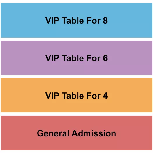 seating chart for Basecamp Pub - GA & Table For 4, 6, 8 - eventticketscenter.com