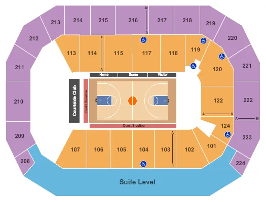 Baxter Arena Tickets Seating Chart Event Center