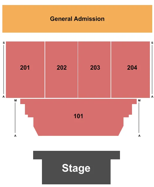 seating chart for Bayfront Festival Park - The Avett Brothers - eventticketscenter.com