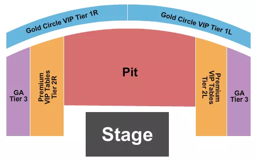 seating chart for Beaver Dam Amphitheater - Festival - eventticketscenter.com