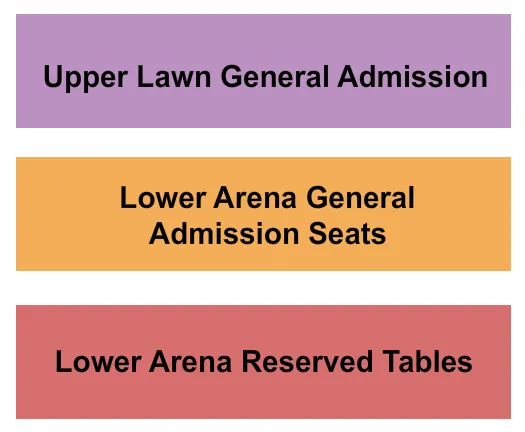 seating chart for Beaver Dam Amphitheater - GA & Tables - eventticketscenter.com