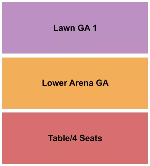 seating chart for Beaver Dam Amphitheater - GA & Tables 2 - eventticketscenter.com