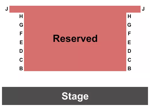 seating chart for Beavercreek Community Theatre - Endstage - eventticketscenter.com