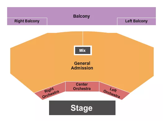 seating chart for Belasco Theater - LA - End Stage 2 - eventticketscenter.com