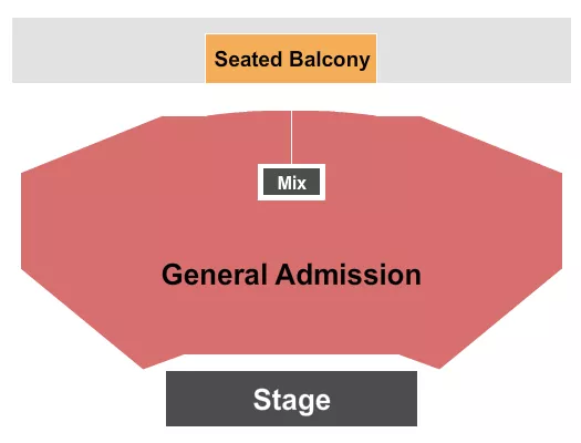 seating chart for Belasco Theater - LA - Endstage GA Floor 2 - eventticketscenter.com
