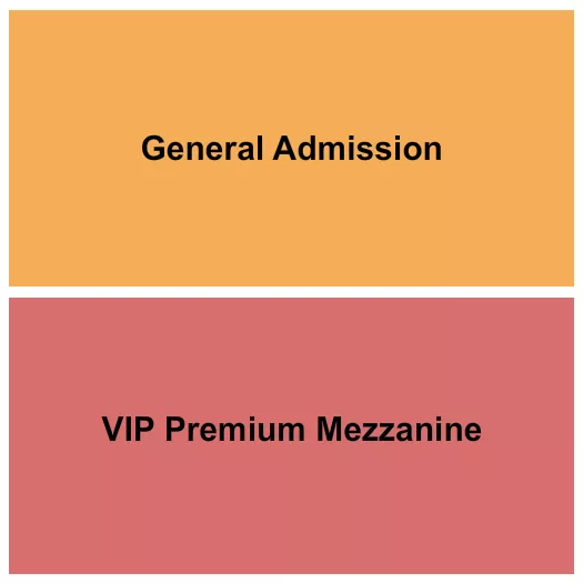 GA/PremiumMezz Seating Map