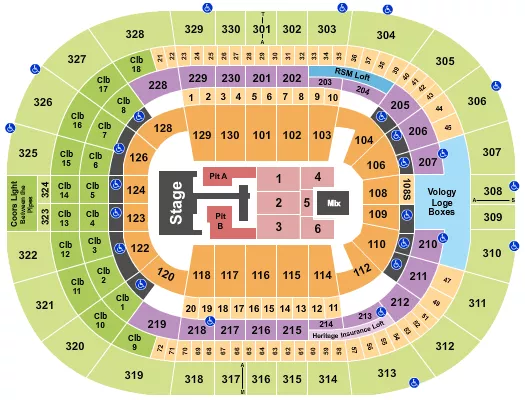 seating chart for Benchmark International Arena - Teddy Swims - eventticketscenter.com