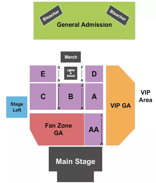 seating chart for Benton Franklin Fairgrounds - Concert 2 - eventticketscenter.com