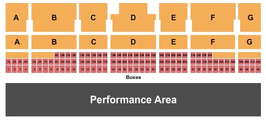 seating chart for Big R Arena At Colorado State Fair - Monster Trucks - eventticketscenter.com