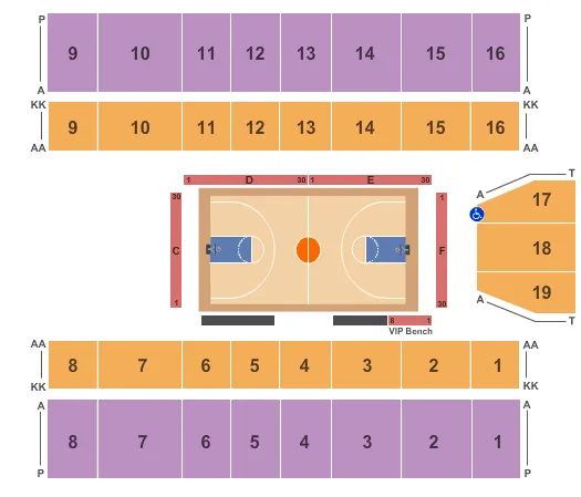 Big Arena Huntington Wv Seating Chart