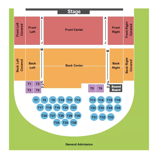 Big Top Chautauqua Tickets & Seating Chart ETC