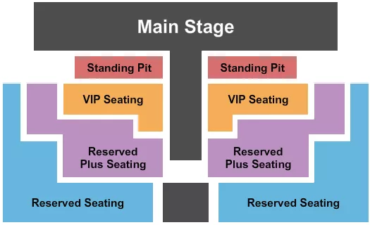 seating chart for Big Valley Jamboree Grounds - Concert - eventticketscenter.com