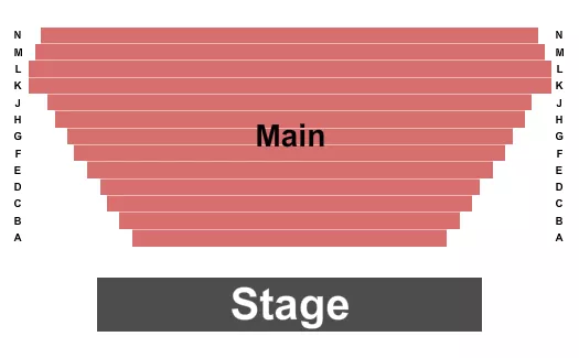 seating chart for Bigfork Center for the Performing Arts - Endstage - eventticketscenter.com