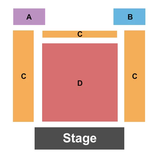 seating chart for Bijou Theatre - CT - Candlelight 2 - eventticketscenter.com