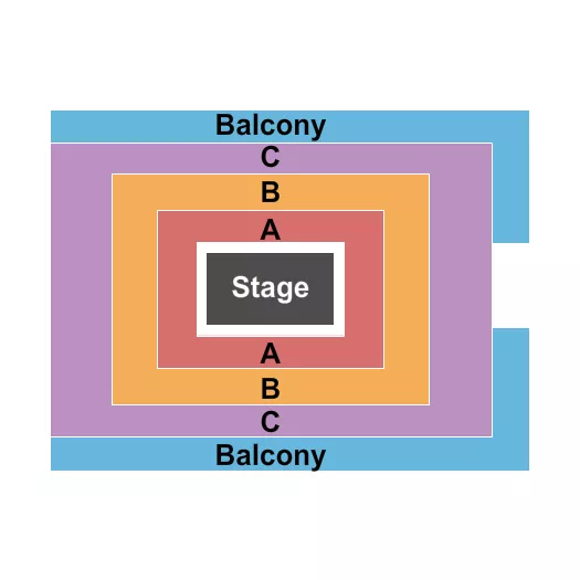 seating chart for Bishop McVinney Auditorium - Candlelight - eventticketscenter.com