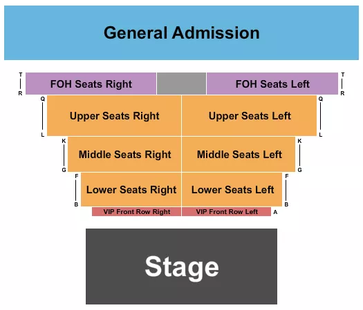 seating chart for Blackwater Festival Grounds - Endstage - eventticketscenter.com