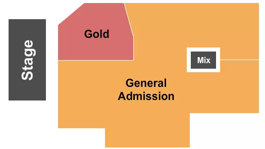 seating chart for Blue Note Summer Sessions at Meritage Resort - Endstage GA/Gold - eventticketscenter.com
