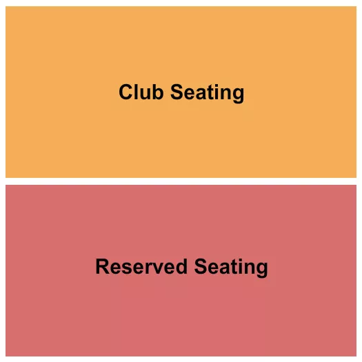 seating chart for Blue Room Comedy Club - Reserved/Club - eventticketscenter.com