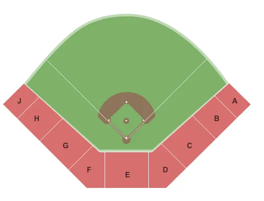 seating chart for Bobcat Ballpark - Baseball - eventticketscenter.com